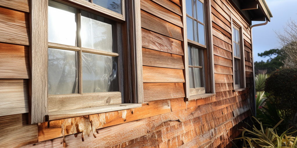 How to Restore Water Damaged Cedar Siding in San Luis Obispo Rogall