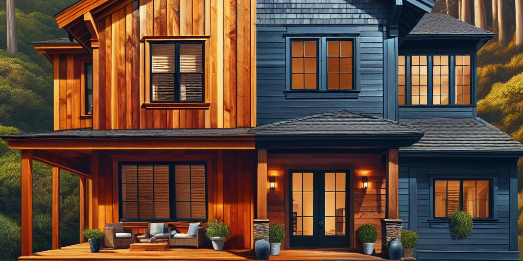 Paint Vs Stain On Cedar Siding In Templeton Rogall